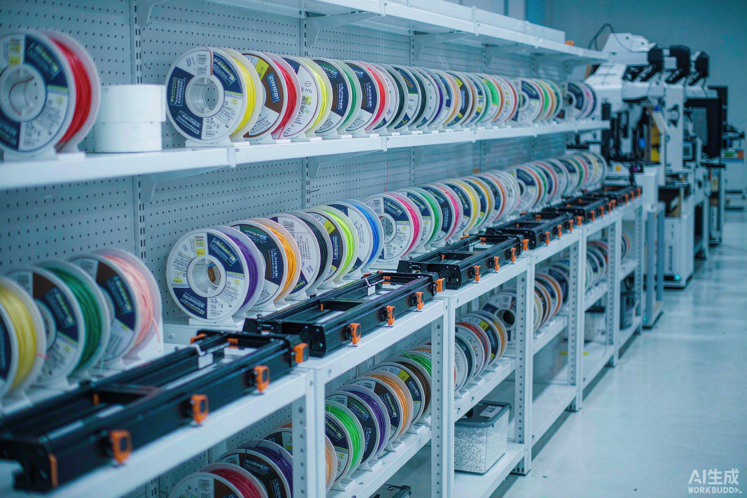 3D printer filament spools